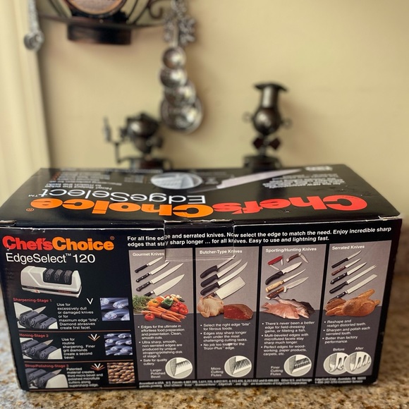 Chef's Choice Model 120 3-Stage Professional Electric Knife Sharpener - Picture 4 of 5